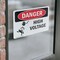 Signmission High Voltage Danger Sign, Vinyl Decal, 10in W x 7in L, 2PK OS-2PACK-DS-D-710-L-2186 - alternate 2